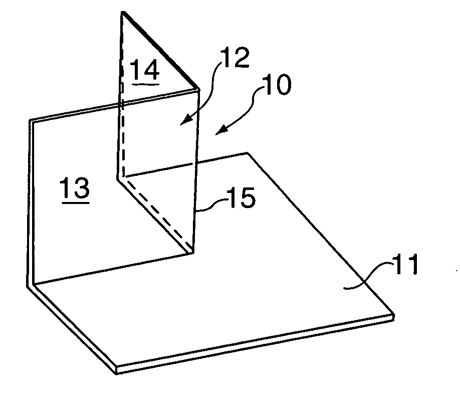 One-piece molded corner flashing for dormers, roof offsets and chimneys