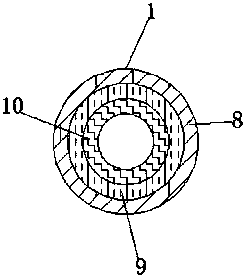 High-strength corrosion-resistant gas pipe