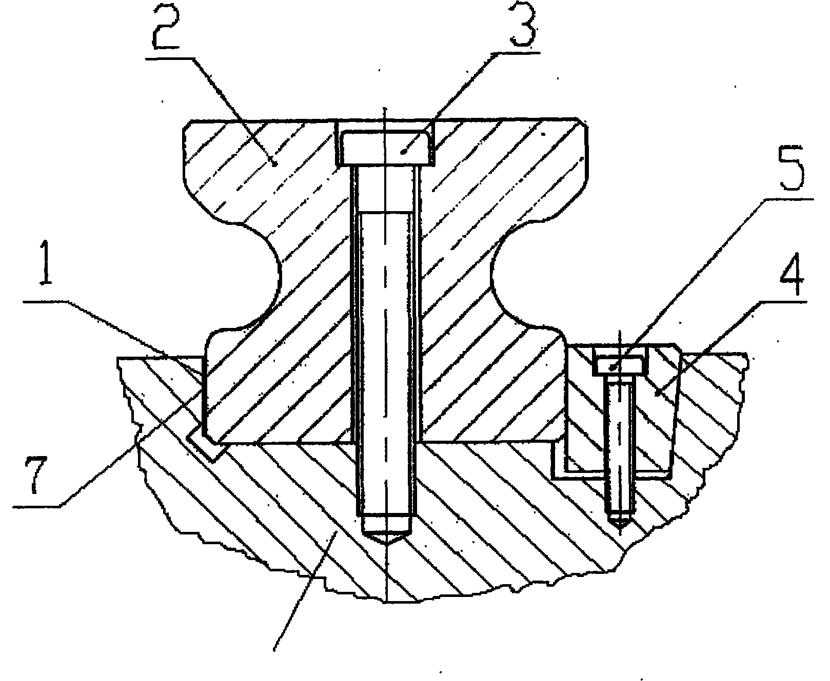 Installing and positioning method of linear guide rail