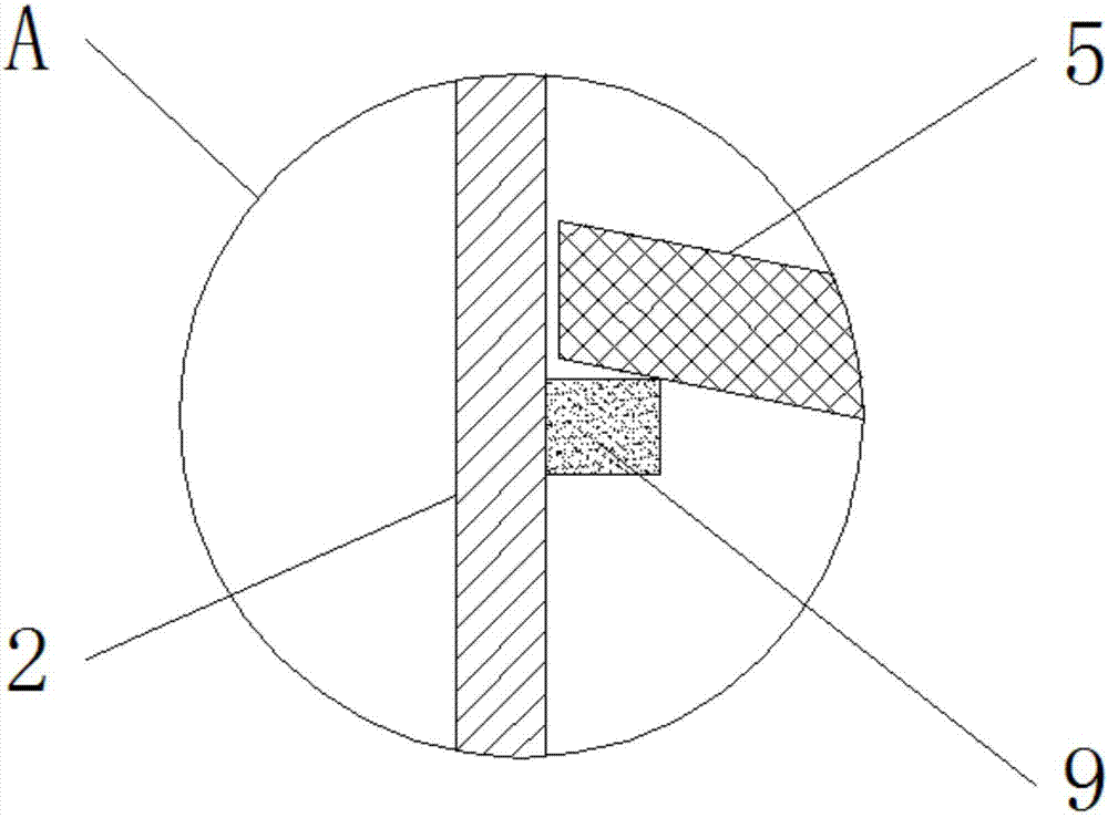 Anti-dust device for furniture production