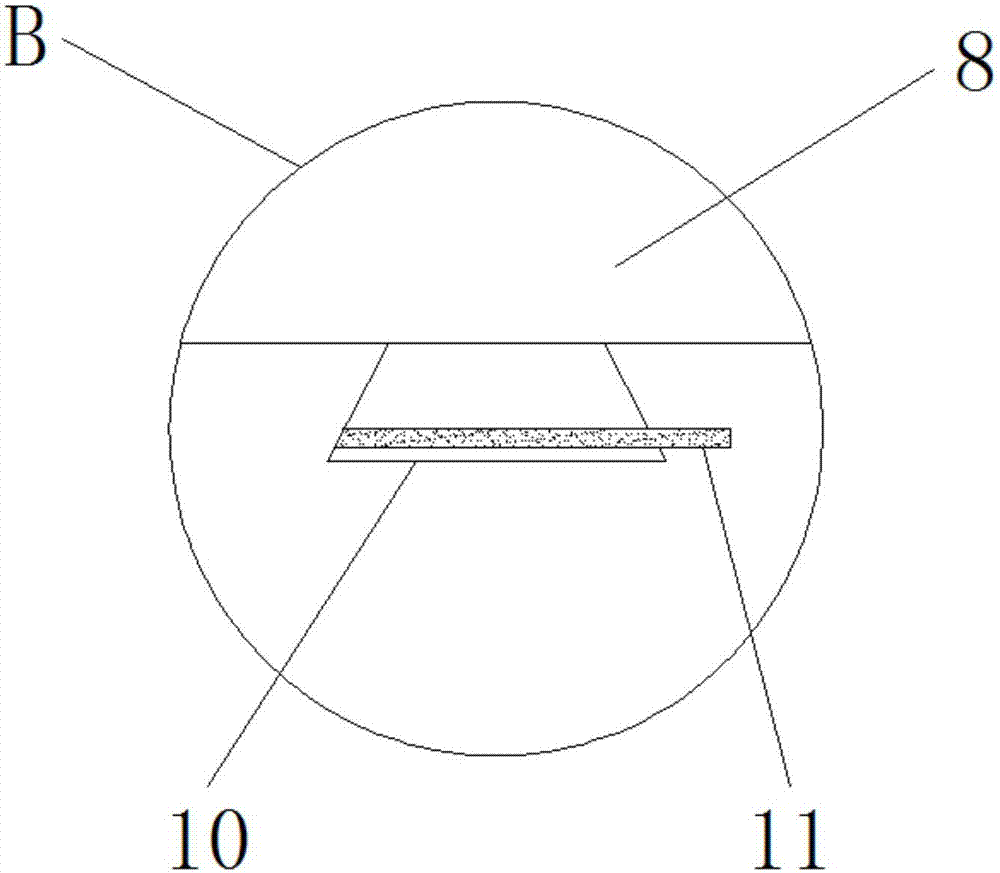 Anti-dust device for furniture production