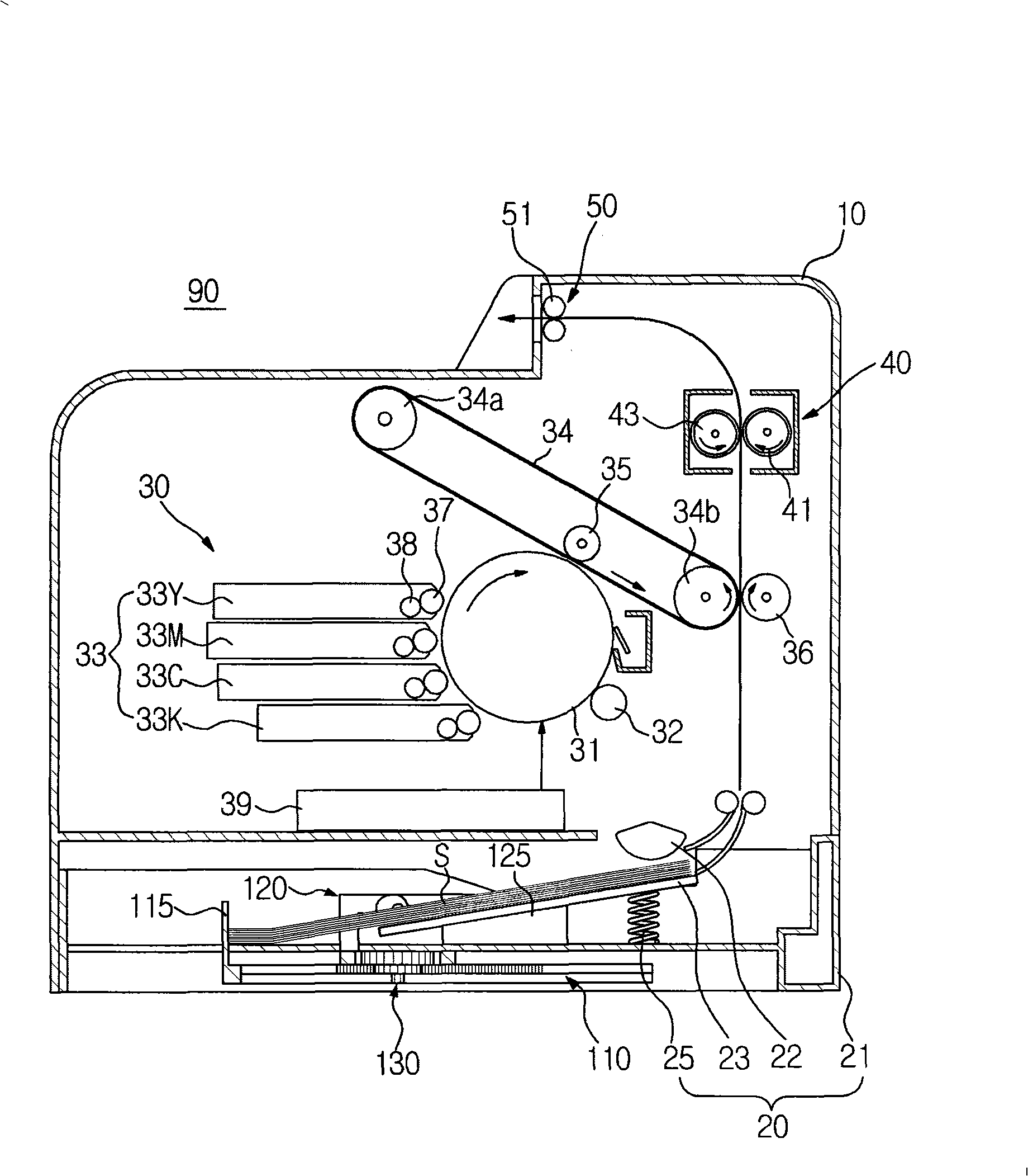 Image forming apparatus and paper guide unit thereof