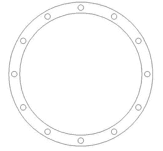 Water grinding head for diamond dust-free pump