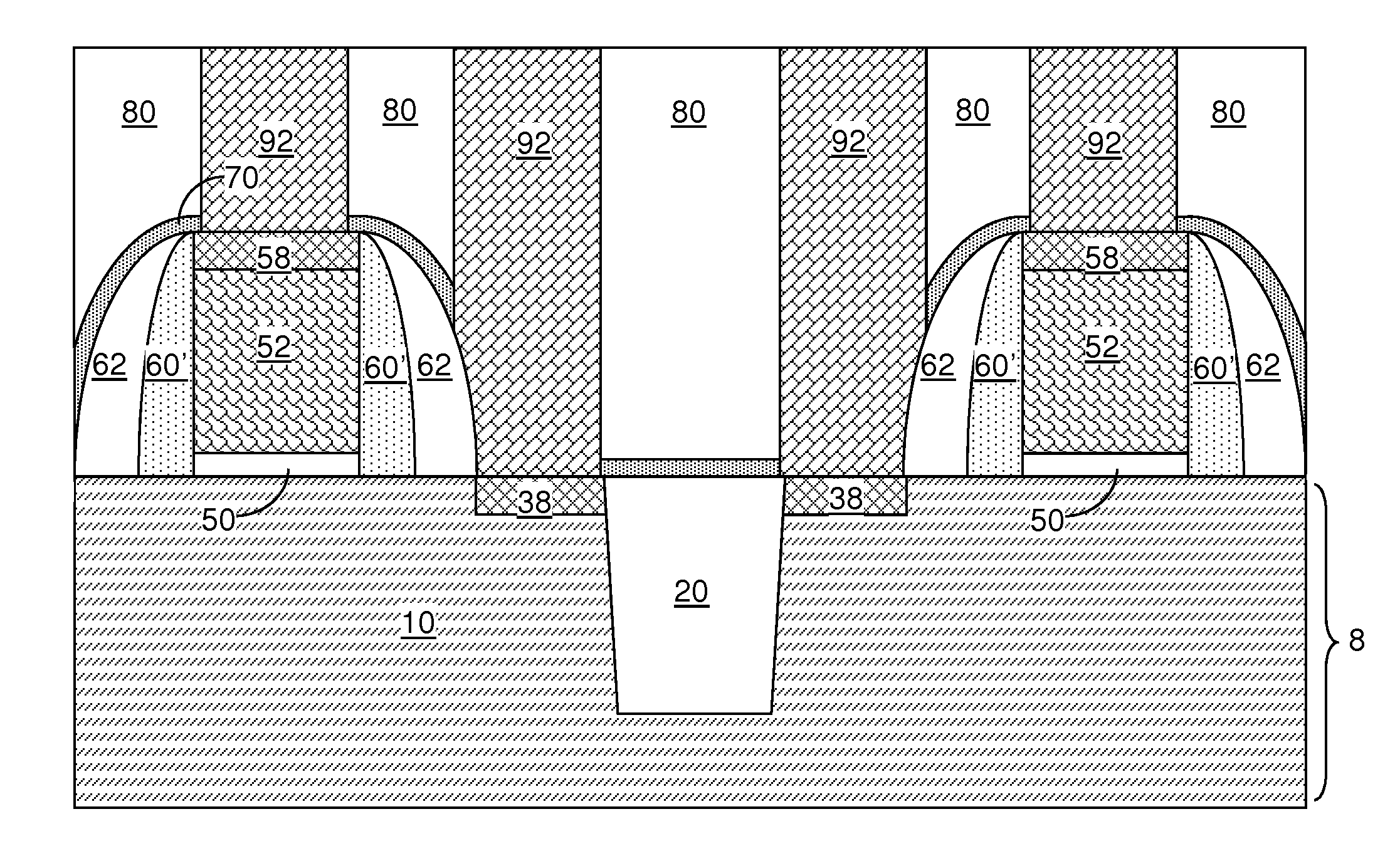 High selectivity nitride etch process