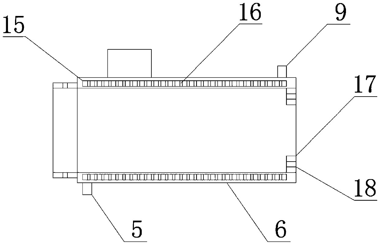 High-heat-dissipation shell for high-density permanent magnet synchronous motor