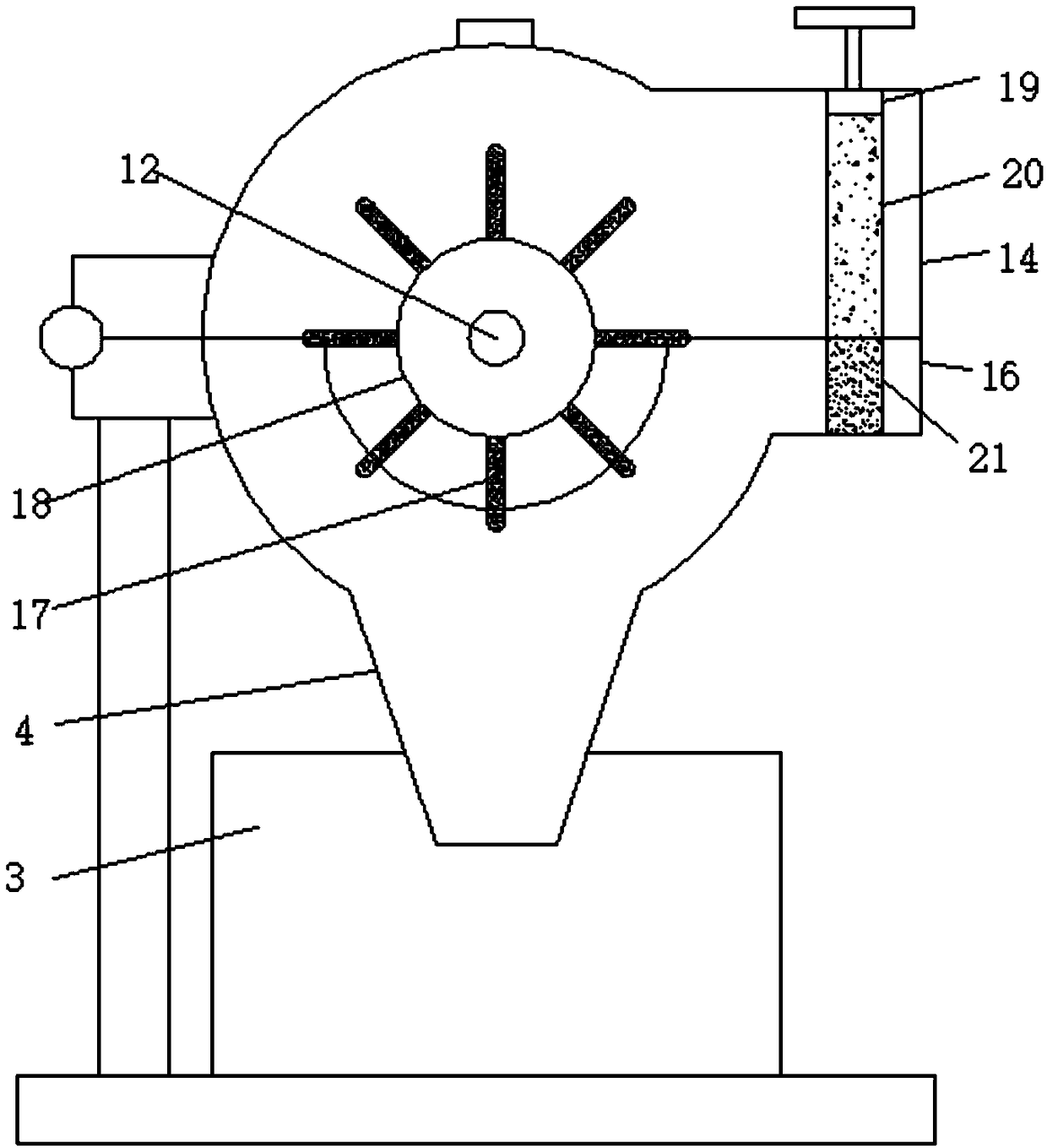 Ganoderma lucidum spore powder extraction device