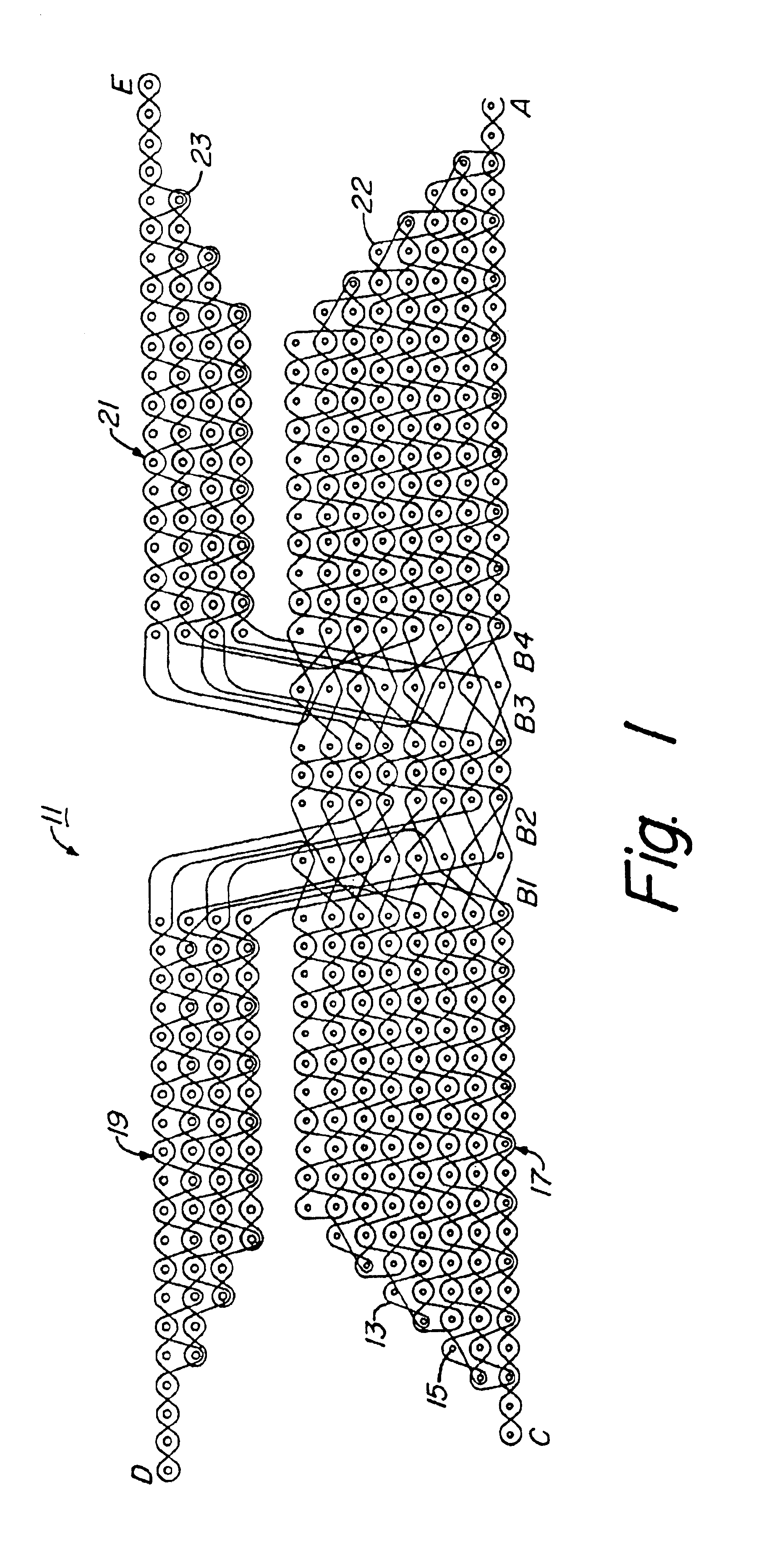 Woven preform for structural joints