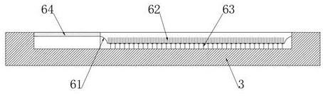 Ease-off type blanking bracket for thermal insulation board cutting device