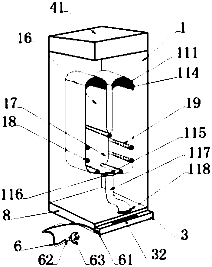 Sterilization device used for hygienic epidemic prevention workers