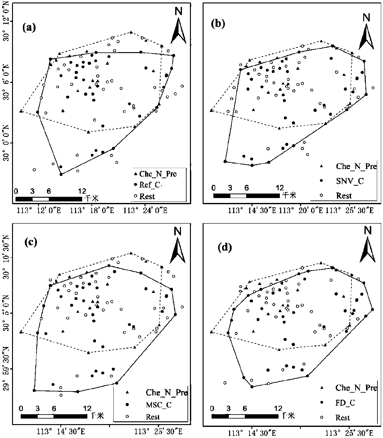 Method for constructing spectral estimation model calibration sample set for total nitrogen in soil