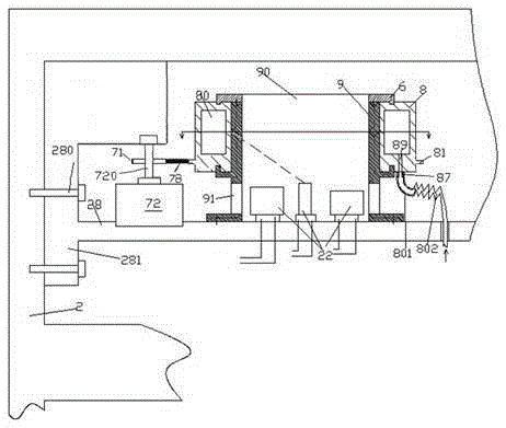 Electric switch installation assembly