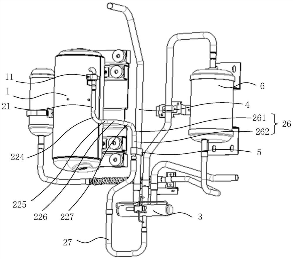 Compressor system and air-conditioner