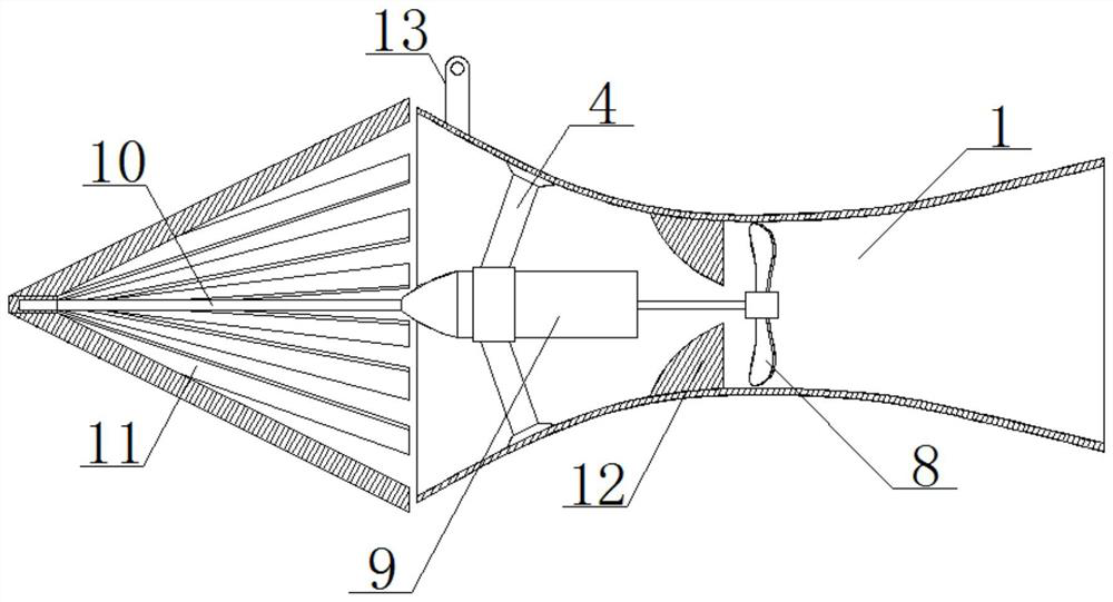 Floating power generation device comprehensively utilizing ocean renewable energy