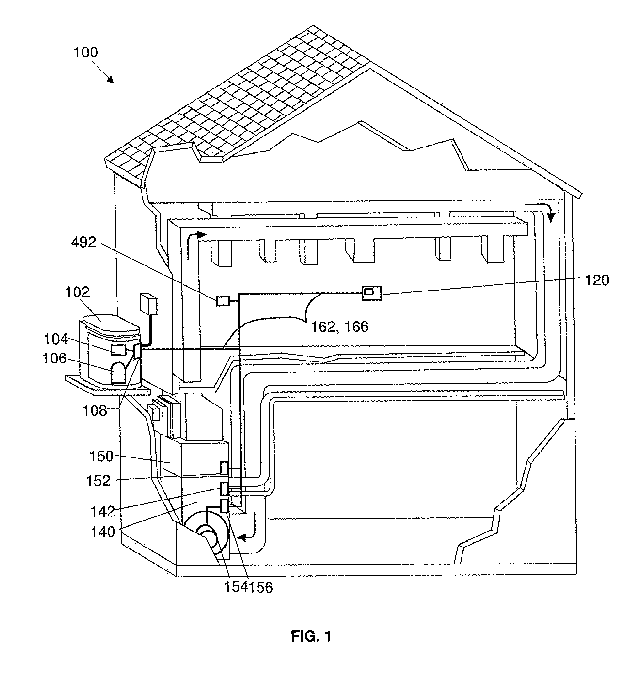 Low voltage power line communication for climate control system