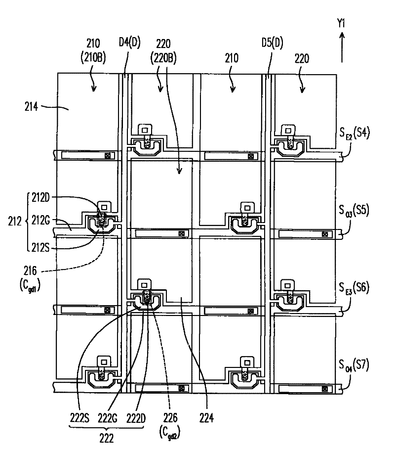 Pixel array and display panel