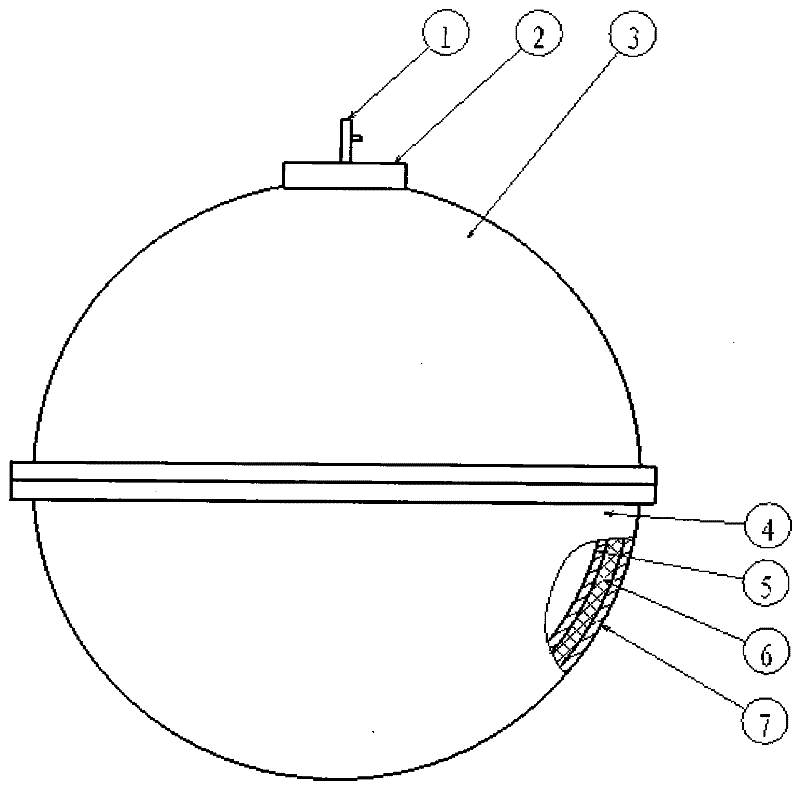 Spliced thermal insulation methane tank