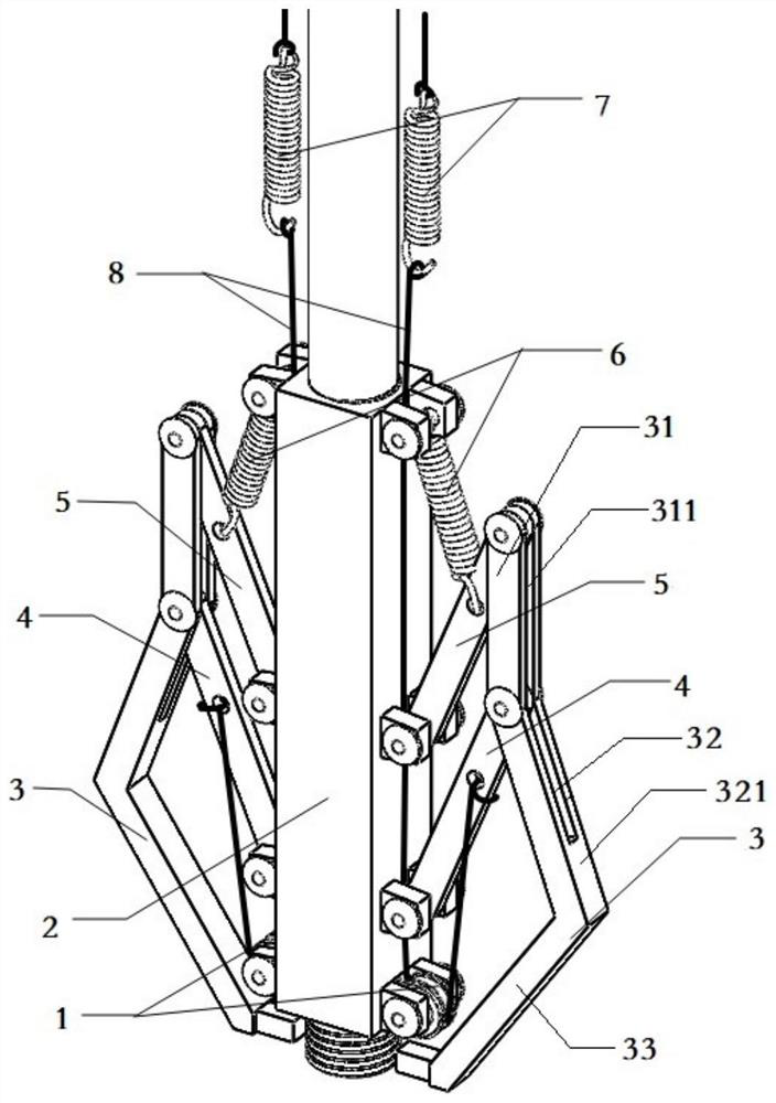 A crutch that can pick up items