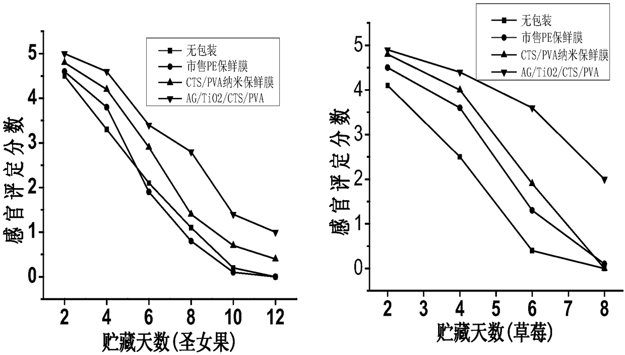 Nanofiber antibacterial fruit and vegetable fresh-keeping film with porous structure, preparation method and application