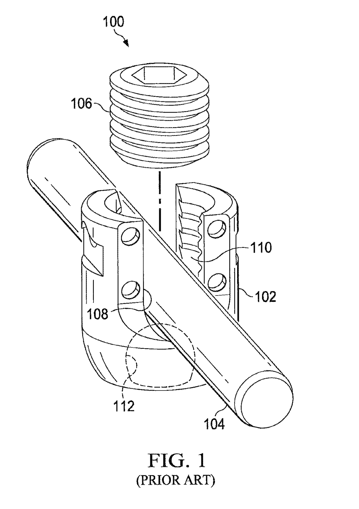 Percutaneous rod-to-rod cross connector