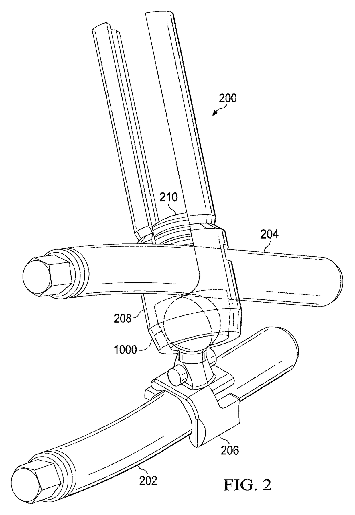 Percutaneous rod-to-rod cross connector