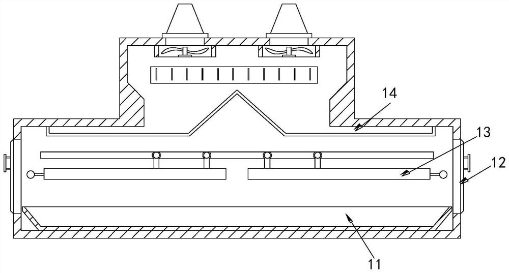 Drying equipment for bamboo charcoal fiber fabric