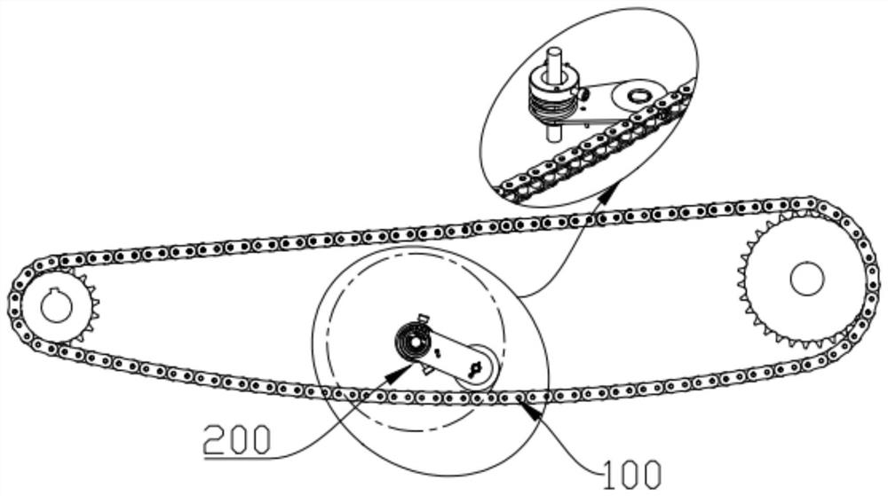 Adjustable reset tensioning device