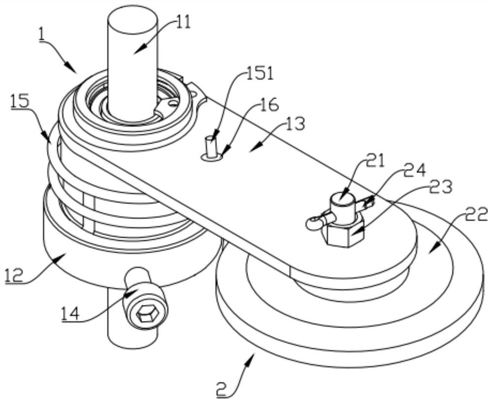 Adjustable reset tensioning device