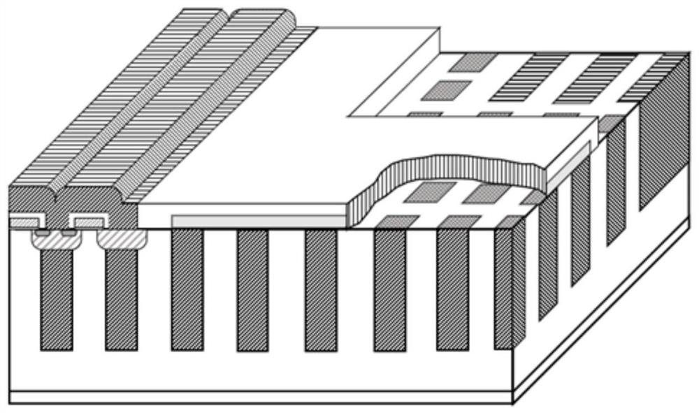 Intelligent super-junction MOS device and manufacturing method thereof