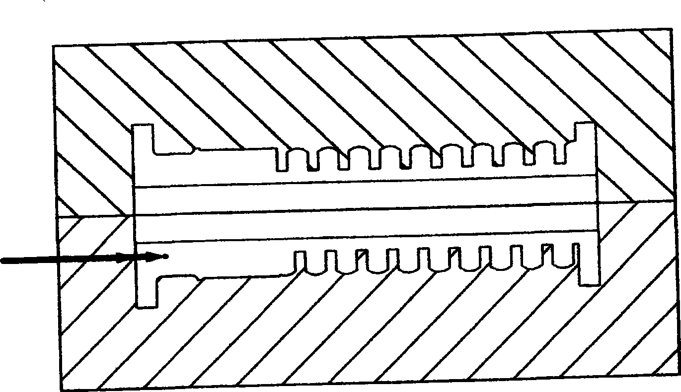 Method for manufacturing special-shaped electrical wire sheath using liquid silastic injection molding method