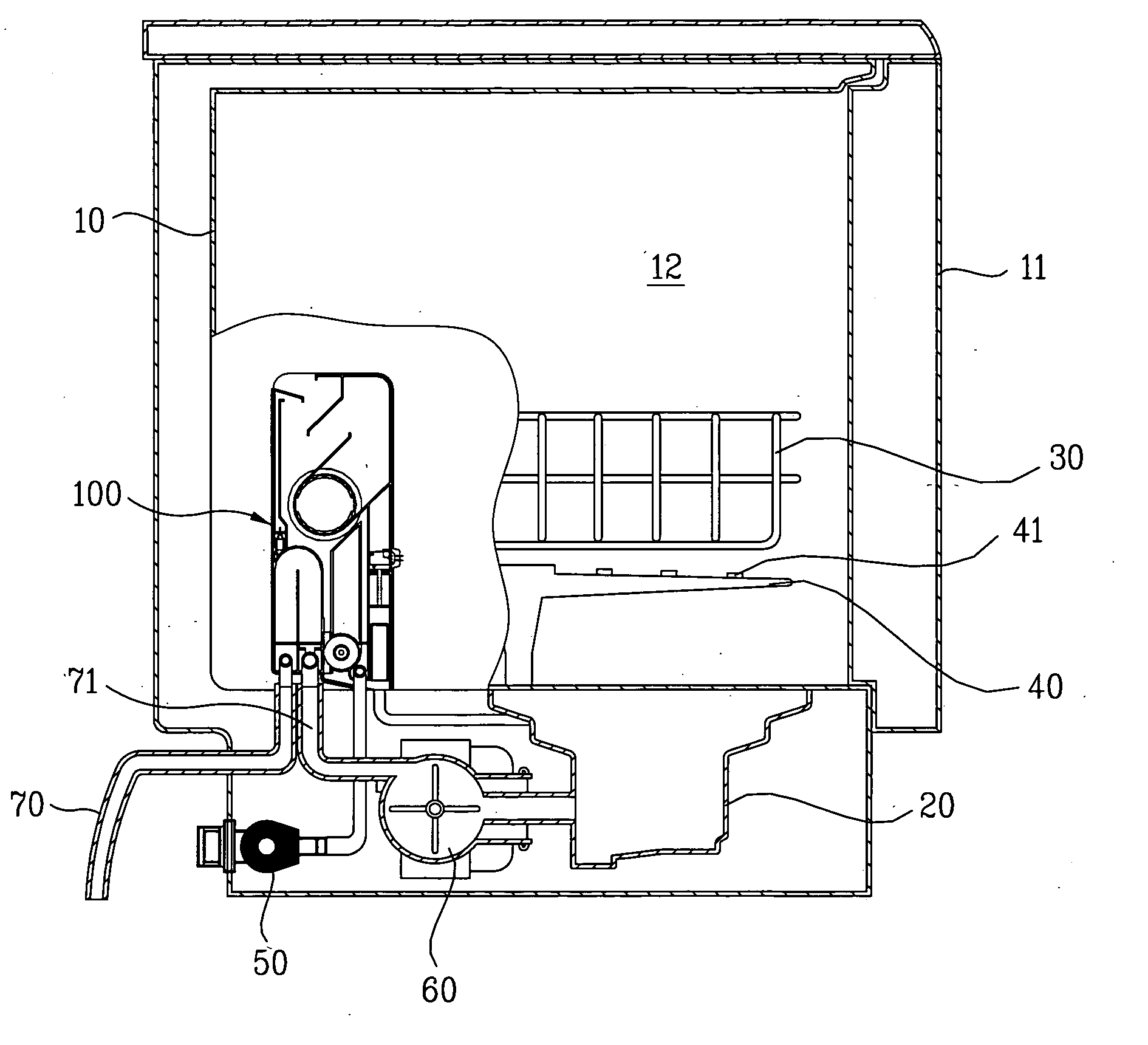 Water guide for dishwasher and dishwasher having the same