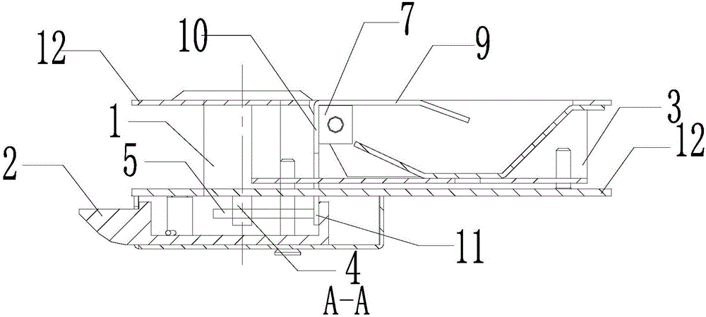 Fireproof lock for ship