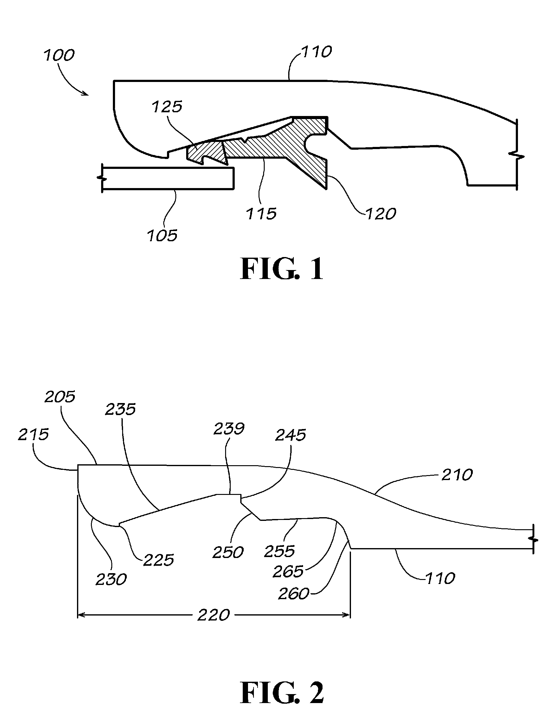 Gasket for parabolic ramp self restraining bell joint