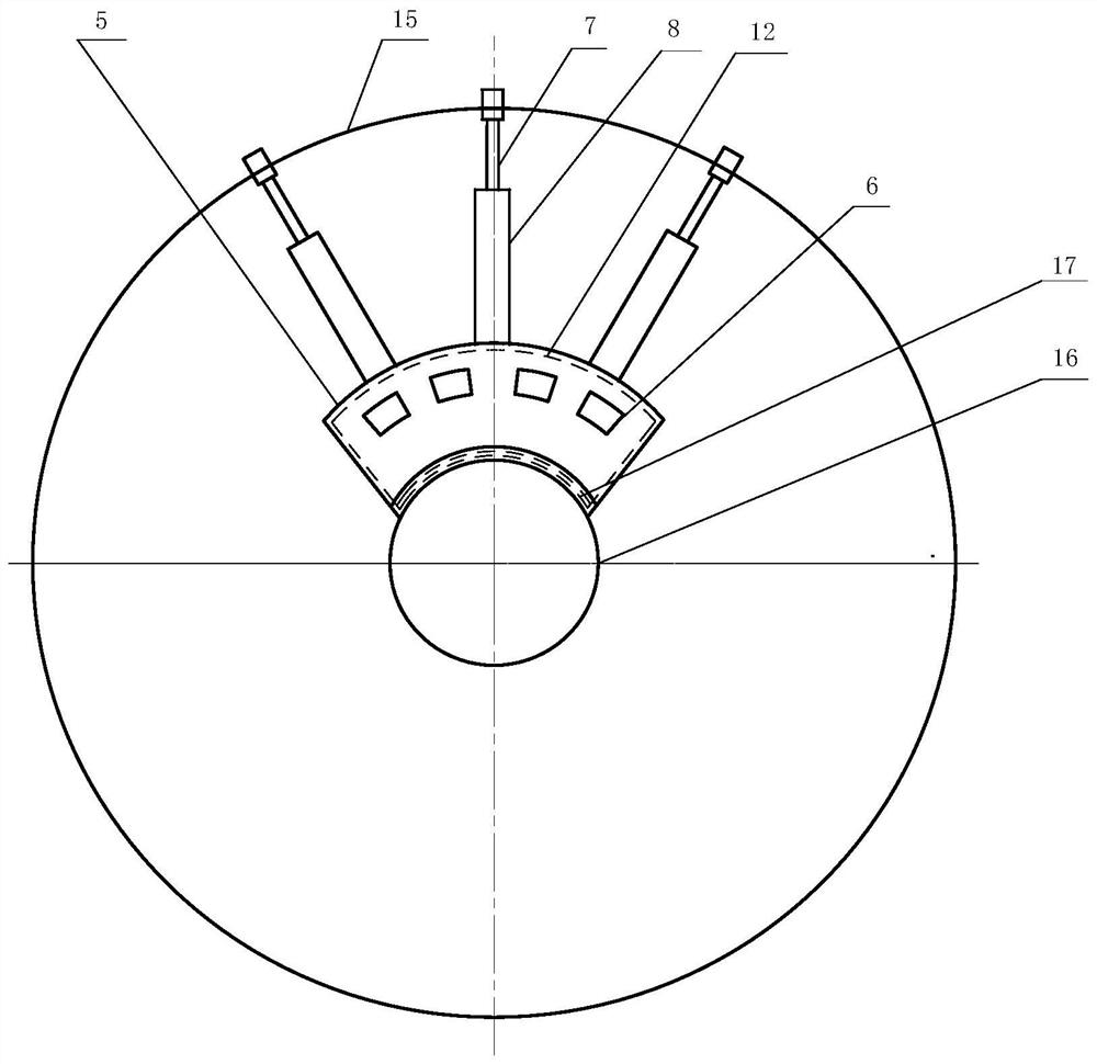 Rubber protection device for hoisting cold-rolled steel coil