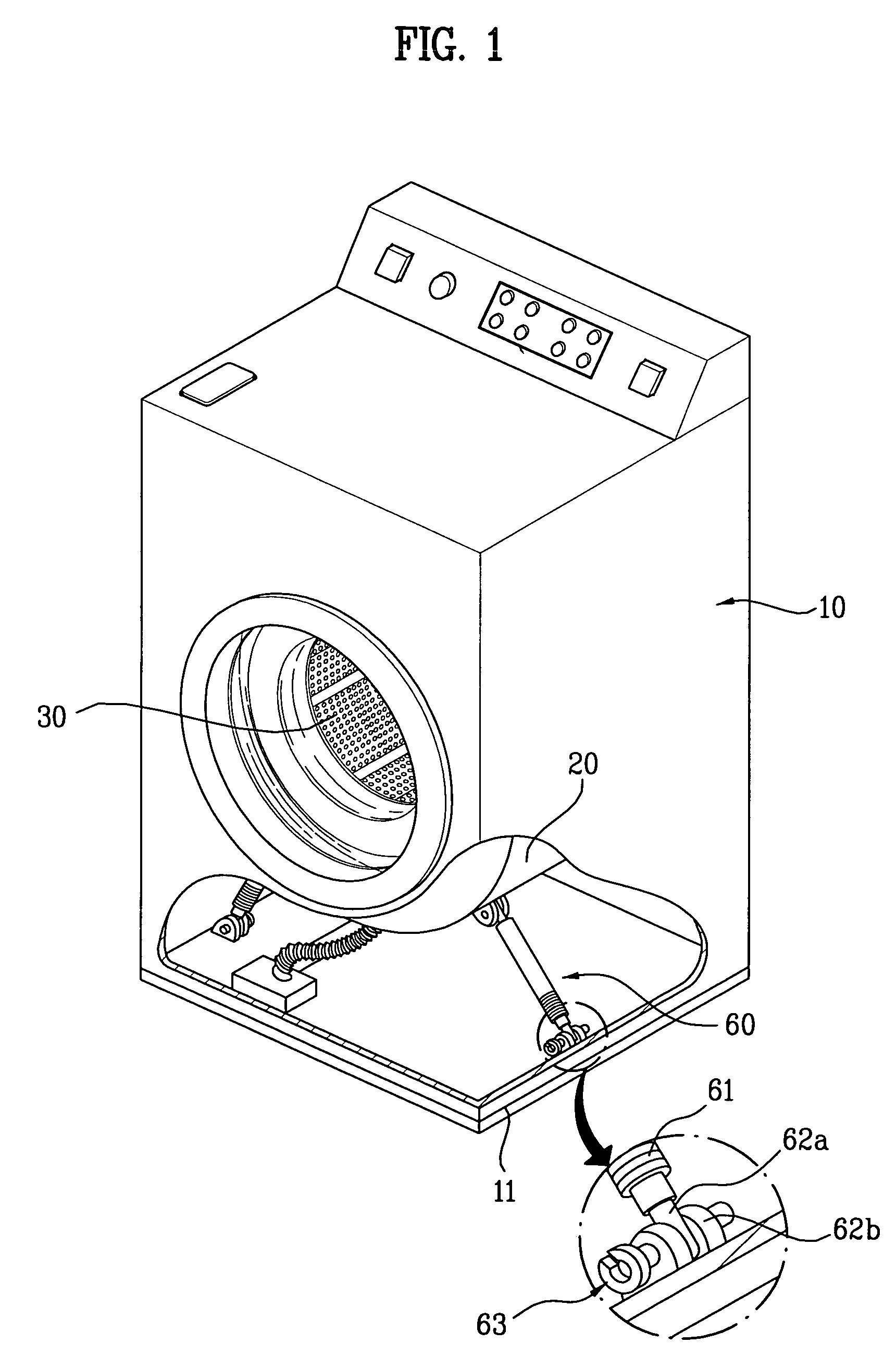 Damper assembly and washing machine using the same