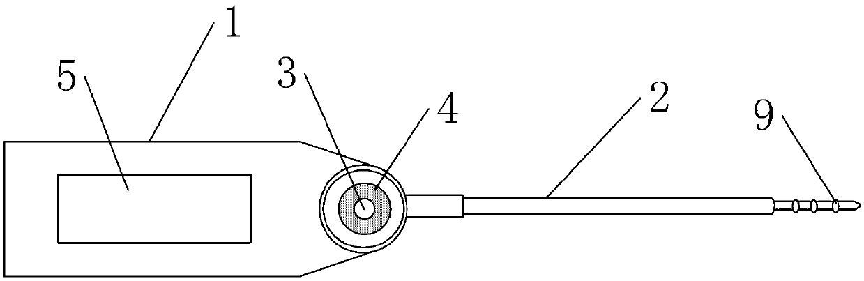 Digital barcode facing slip with multiple functions, use method and application