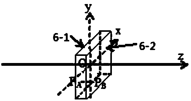 Method and device for detecting wave plate surface phase delay amount