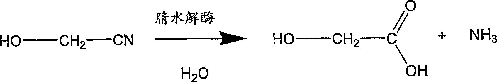 Enzymatic production of glycolic acid