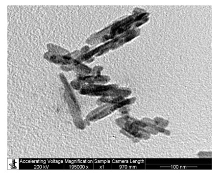 Method for preparing aluminum oxide nano bars