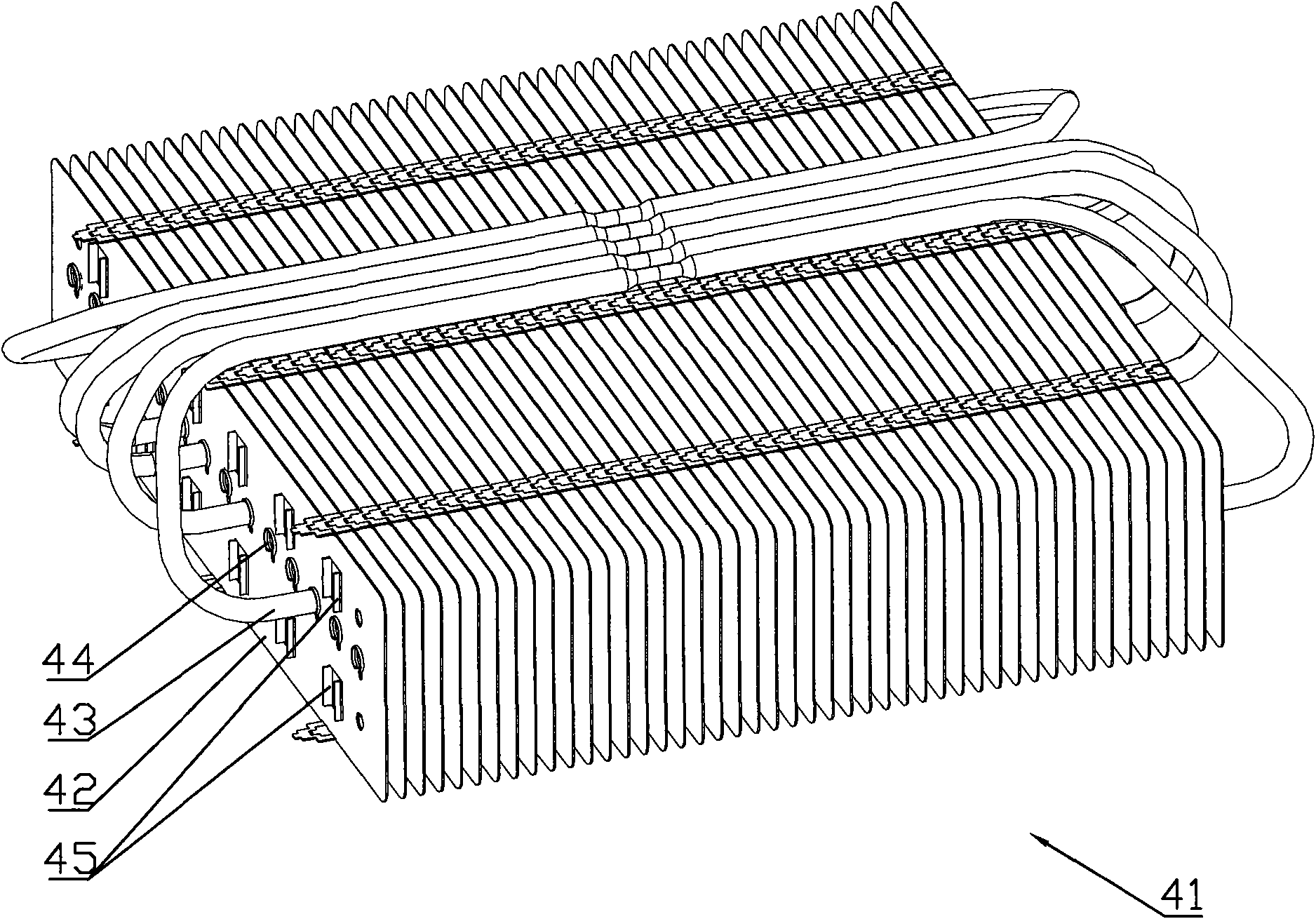 High-power LED lamp based on heat pipe for thermal conductivity