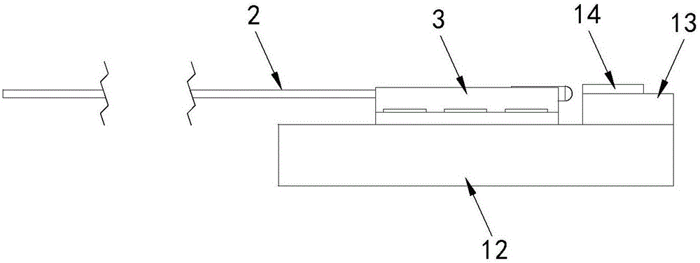 Optical fiber output large-power semiconductor laser module