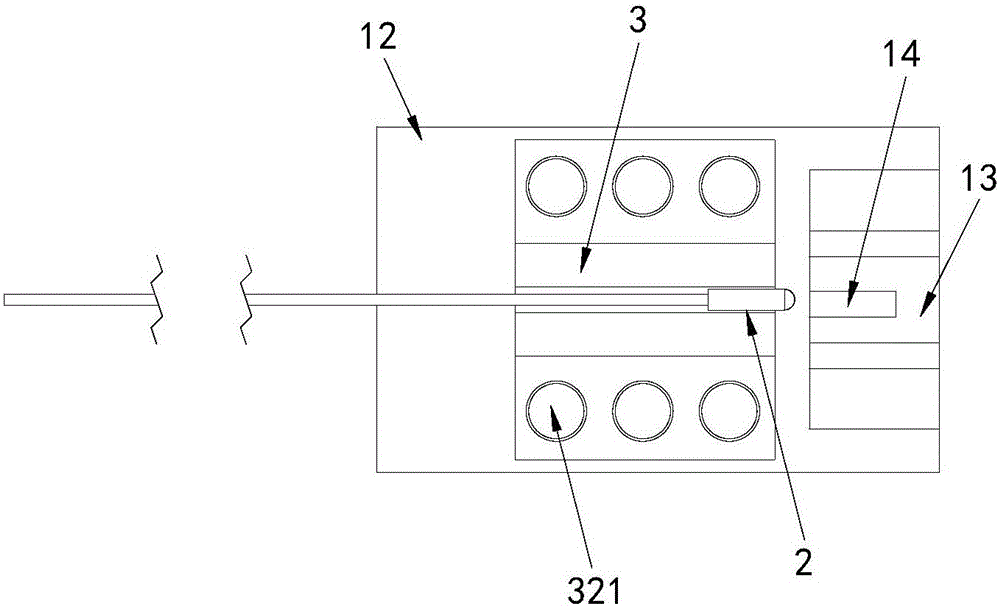 Optical fiber output large-power semiconductor laser module