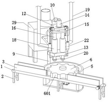 A kind of fast filling equipment for the production of belladonna flow extract