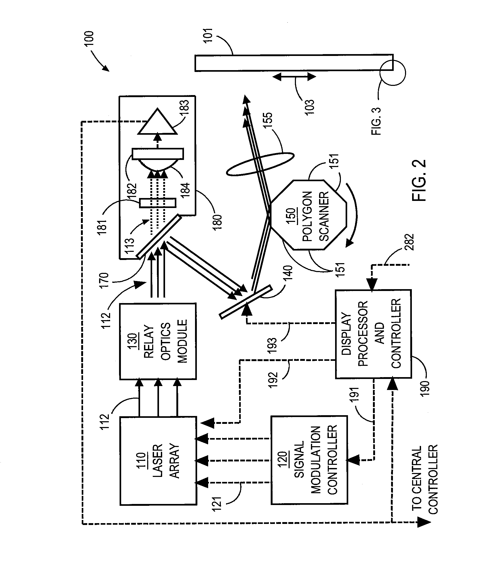 Neighborhood brightness matching for uniformity in a tiled display screen