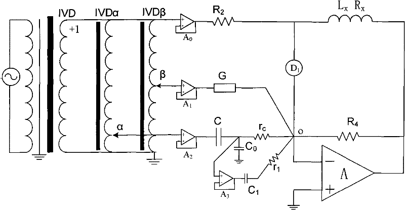 Method and bridge for improving inductance measurement precision of Maxwell bridge