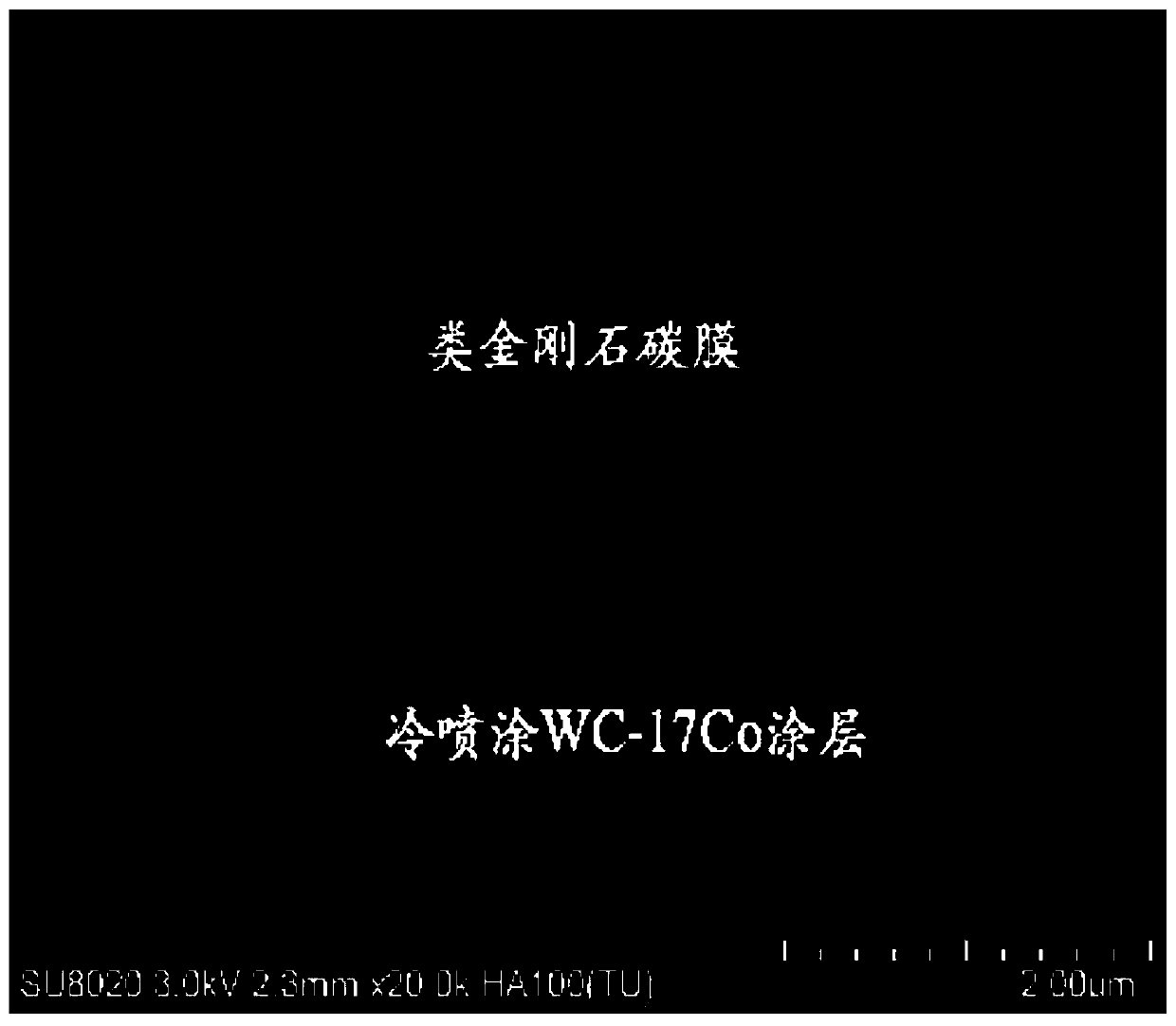 Preparation method of diamond-like carbon film on magnesium alloy surface