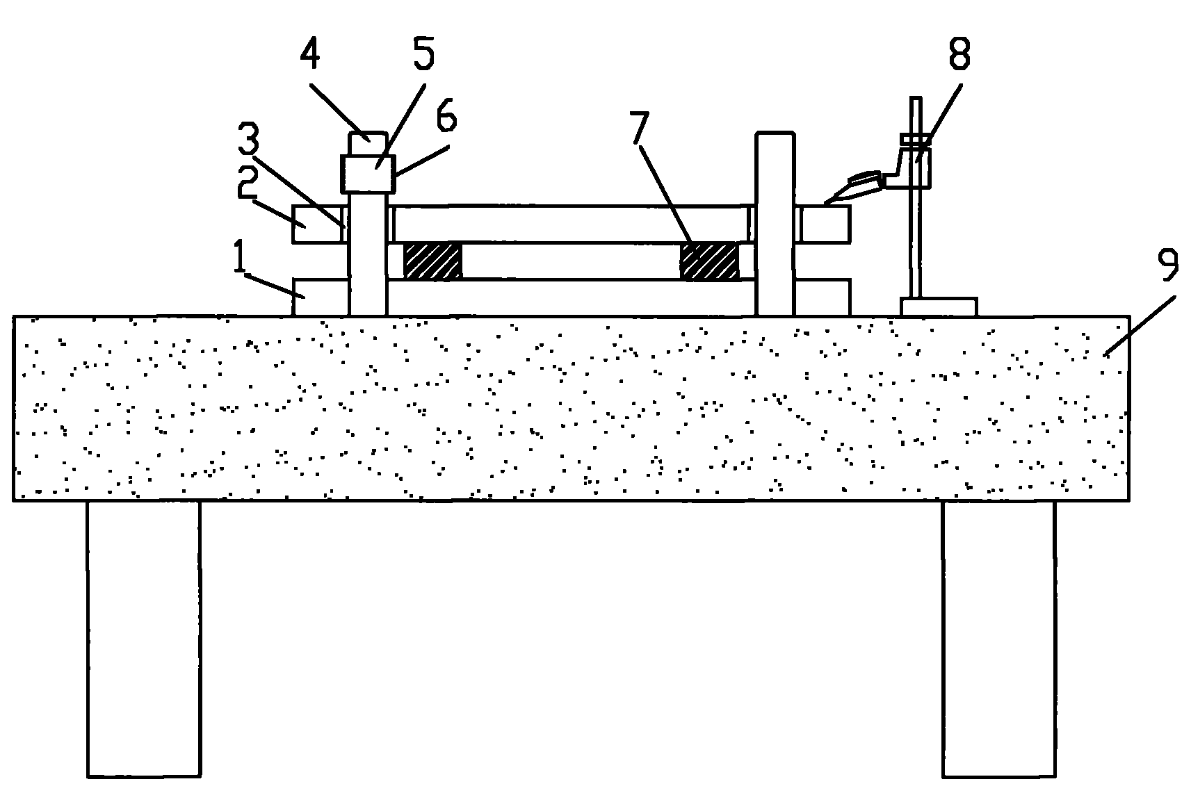 Glue injection method of high-precision mold guide sleeve