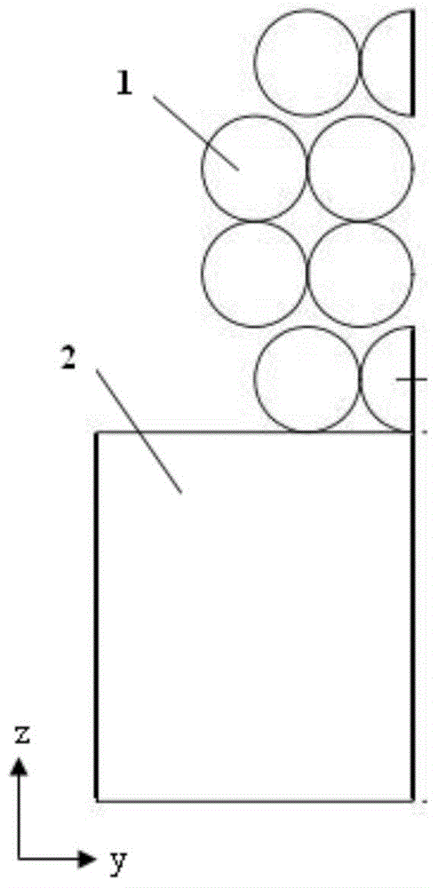 Shot peening strengthening treatment process parameter determination method based on finite element analysis