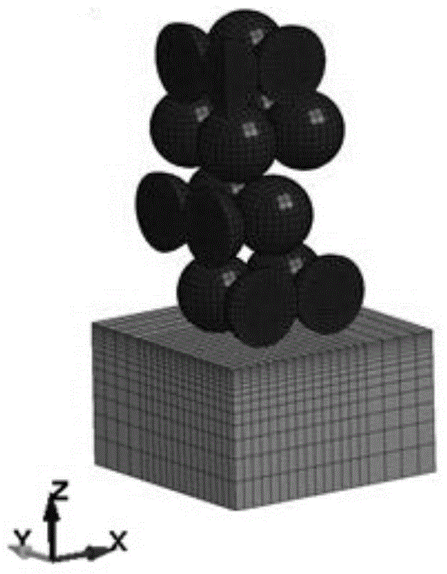 Shot peening strengthening treatment process parameter determination method based on finite element analysis