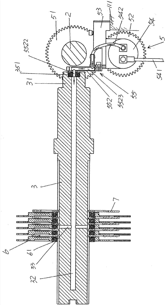 Electronic dobby with positive lubrication