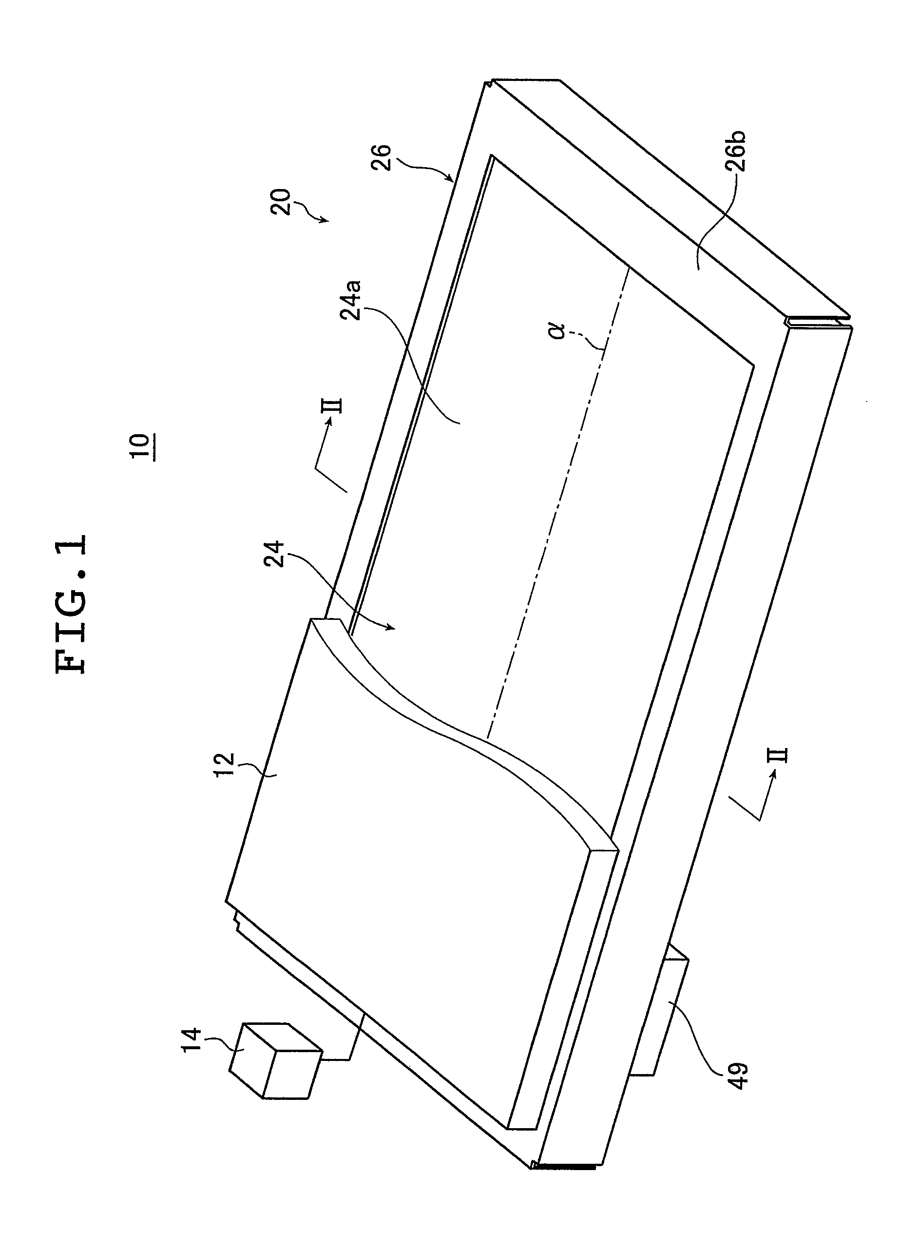 Planar lighting device